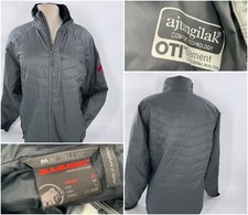 Mammut Puffer Jacket M Women Gray Poly Zip Ajungilak Pertex Quantum Ygi I2-107