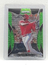 Yasiel Puig 2019 Prizm Baseball - LIME GREEN (080/199) - Cincinnati Reds