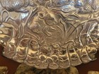 Holland Boone Polish Pewter Platter Bunny Rabbits, scottsdale AZ, Made in Mexico — photo 3