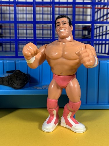 WWF Hasbro Rick Martel Near Mint!! Action Clicks O...