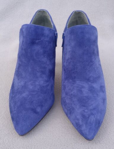 CHARLES by CHARLES DAVID Women's Veer Navy Blue Suede Boots Shoes, size 7.5, NEW - Picture 3 of 10