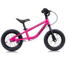 Bici Bimbo acciaio BMX senza pedali FUXIA 2-5 ANNI (Vera bici NO GIOCATTOLO)