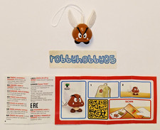 VQ397 GOOMBA + CARTINA/BPZ SORPRESINE SUPER MARIO KINDER JOY ITALIA 2025