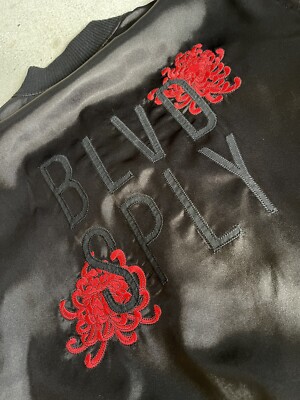 Blvd Supply Sample Bomber/Varsity Jacket Large
