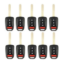 New Replacement For Honda 2013-2015 Remote Head Key Fob 4b Mlbhlik6-1t 10 Pack
