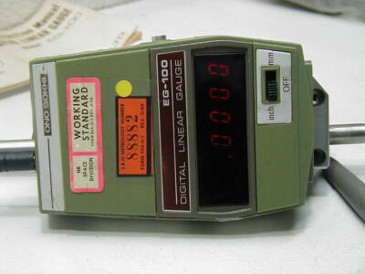Ono Sokki EG-100 Digital Linear Gauge 