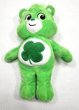 Care Bears Lucky Green Shamrock Plush Stuffed Animal 10” Basic Fun Inc 2021