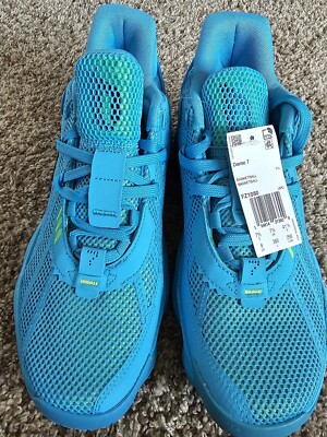 Adidas Dame 7 VII JamFest Damian Lillard Signal Cyan Blue Mens Sz
