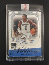 2023-24 Crown Royale Jalen Williams Noblemen Auto 54/99 Thunder