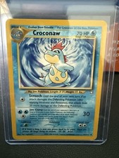 Pokémon TCG Croconaw Neo Genesis Unlimited Uncommon Card 31/111 Regular on eBay