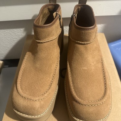 Ugg Cityfunc Ultra Mini Boots (SZ 9)Chestnut Zipper Platform Women's NEW W/box
