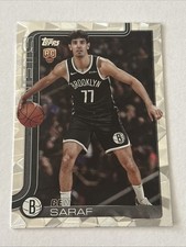 2025-26 Topps Ben Saraf RC Diamante Rookie #246 Brooklyn Nets