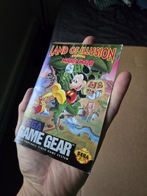 Land of Illusion Starring Mickey Mouse (Sega Game Gear, 1993) Complete CIB 