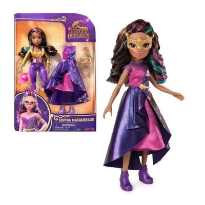 Spin Master Unicorn Academy Deluxe Fashion Doll Sophia Masquerad