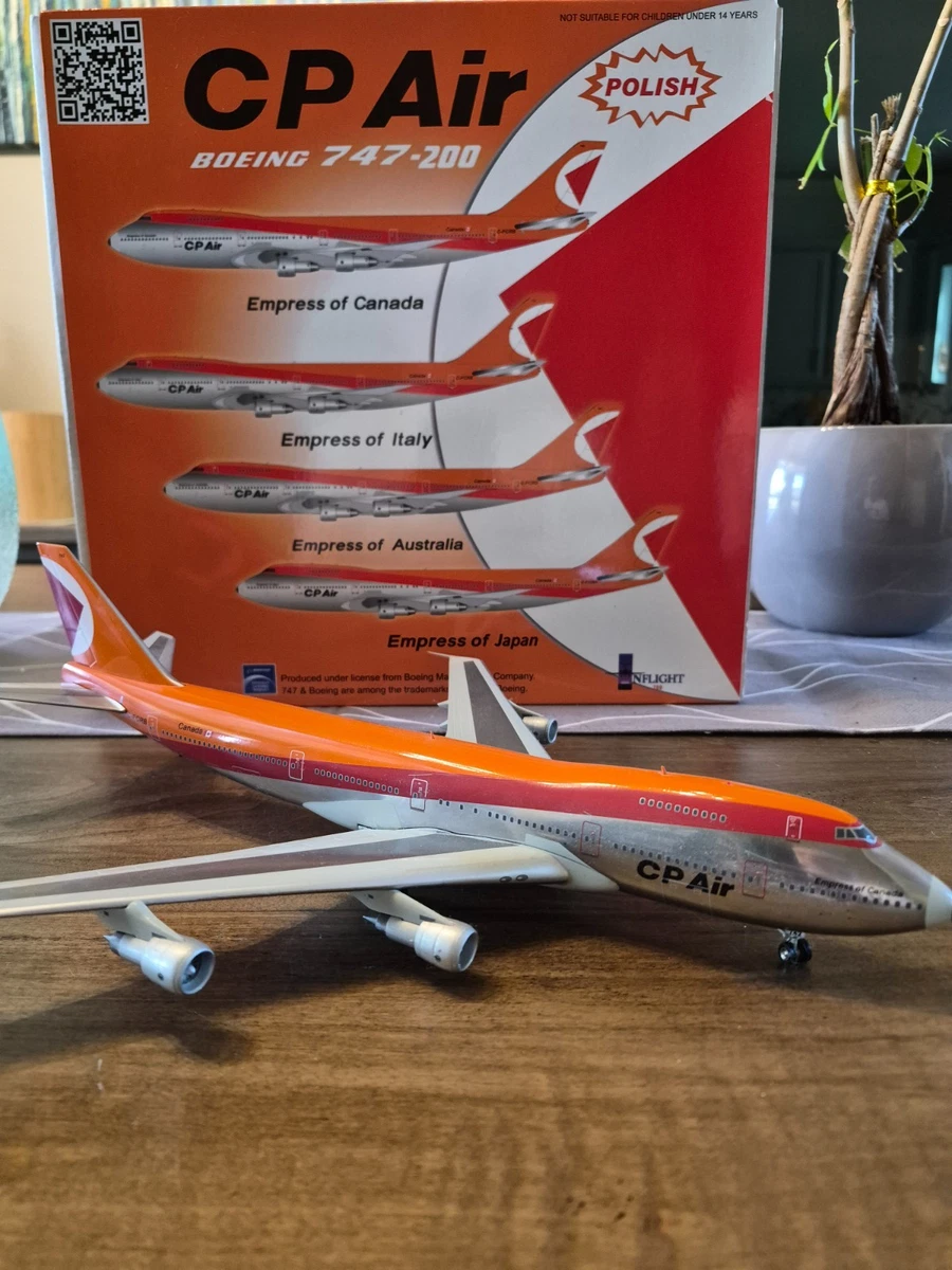 InFlight 200 Boeing 747 1:200 Scale Contemporary Diecast Aircraft