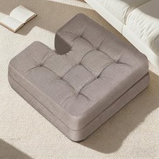 Meditation Cushion, Ideal for Extended Sitting Sessions. Double-Layered Memory