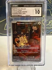 Team Rocket's Meowth 203/182 Sv10: Destined Rivals Holo CGC 10