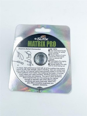 Sufix Matrix Pro Green 135m 0,34mm 22,7kg Geflochtene Schnur