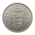 Photo of a 1963 Elizabeth II Shilling from an eBay listing that sold on Jun 7, 2026