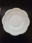 Milk Glass Pedastal Plate Vintage  8"