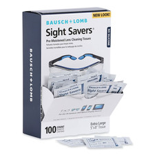 Lens Cleaning Wipes by Bausch  Lomb, Pre-Moistened Tissues, Anti-Fog,