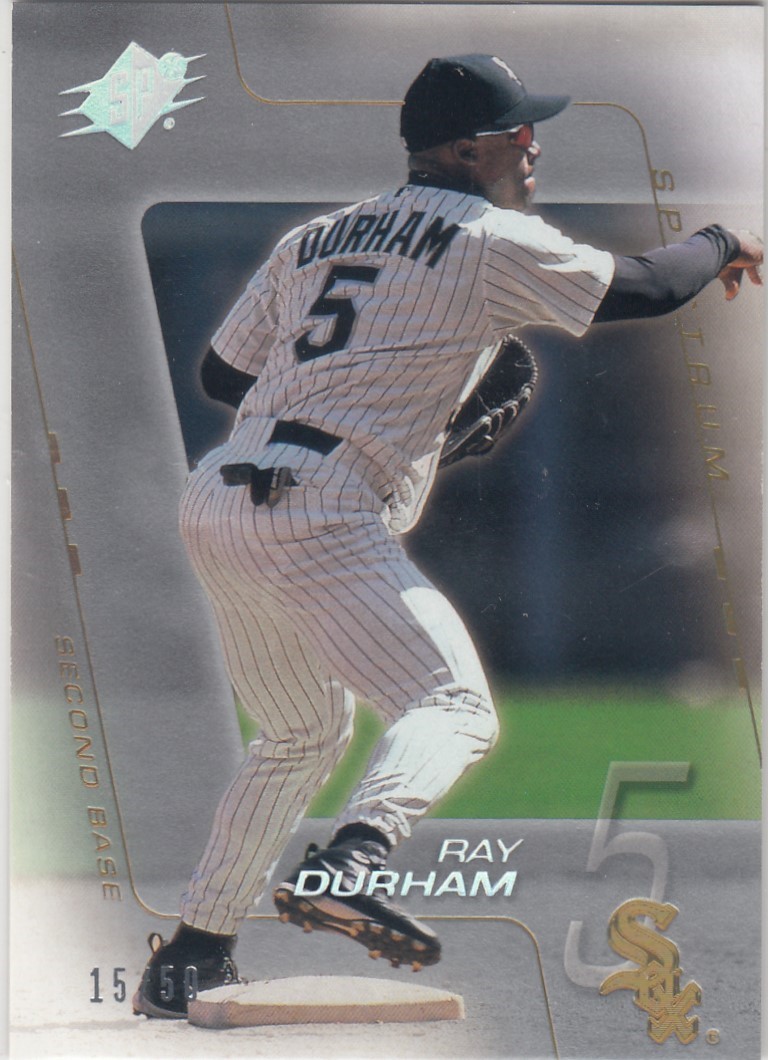 2001 Ray Durham Upper Deck SPx SPECTRUM Foil Parallel /50 - #35 White Sox