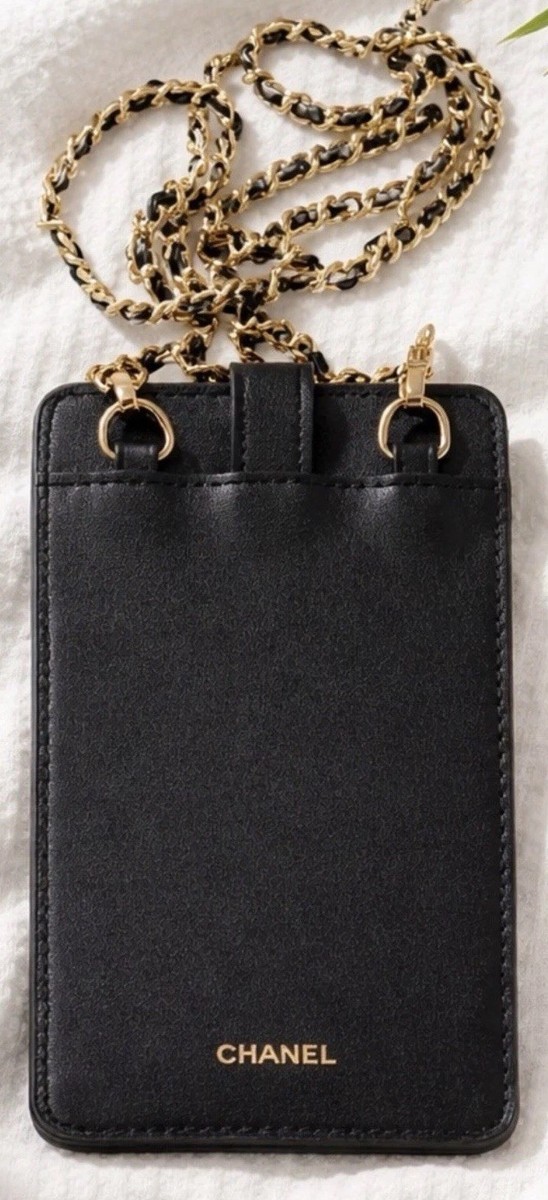 NEW  CHANEL  COCO CRUSH Luxury Black Quilted Cell Phone Crossbody - GWP IN BOX View 4