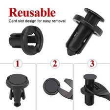 FIT MG PUSH FIT BUMPER GRILLE ENGINE UNDERTRAY FASTENER PANEL CLIPS