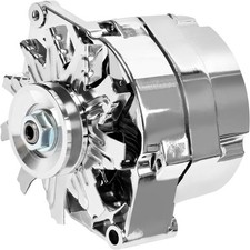 7127-SE105C 1 Wire Self Exciting Alternator Fits for Street Rod GM 305 350 BBC