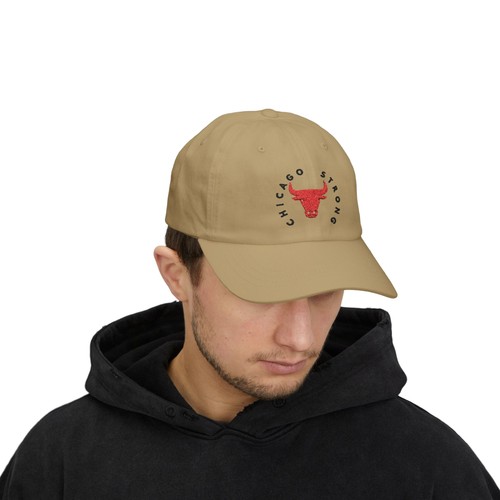 Chicago Strong Dad Cap | Casual Hat for Sports Enthusiasts - Picture 16 of 29