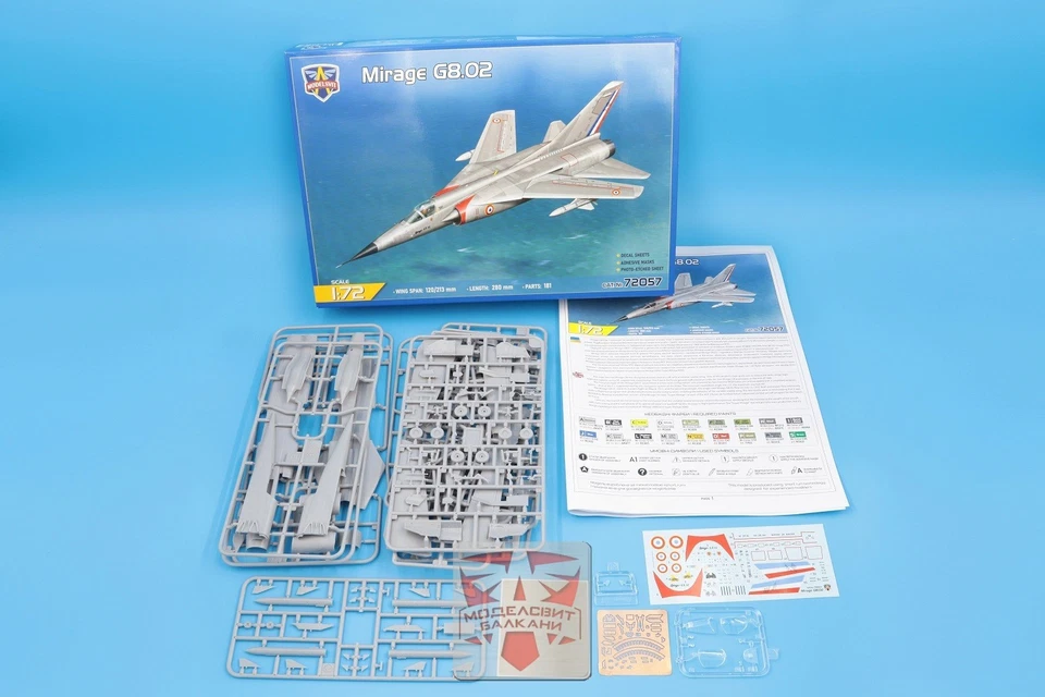 Modelsvit Mirage G8 / 02  72057-1/72 - Photo 2/4
