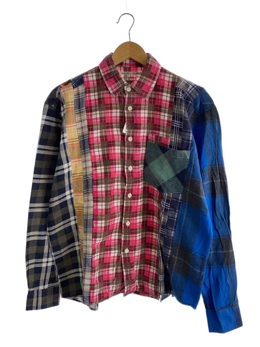 Rebuild by Needles 7 Cuts Flannel Long Sleeve Shirts S