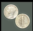 1928 - 10c Mercury Dime - Silver - KM# 140 - Very Fine - Lower Mintage