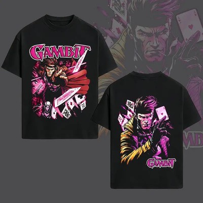 Superstyle The Card Master ''Gambit'' MCU Comics Edition Graphic Tee T-Shirt
