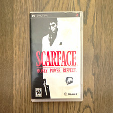 Scarface: Money. Power. Respect. Sony PSP Game M Mature Scarface No Manuel