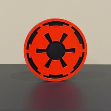 Star Wars Imperial Decor Sign 3D Printed Disp...