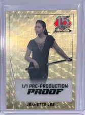 2025 Leaf 15th Anniversary Jeanette Lee Super Prismatic Gold Proof 1/1