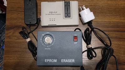 GQ-4X4 Programmer With Eprom Eraser WORKS!!!