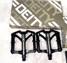 New Deity Bladerunner MTB Mountain Bike / Biking / Cycling Pedal Set, Black