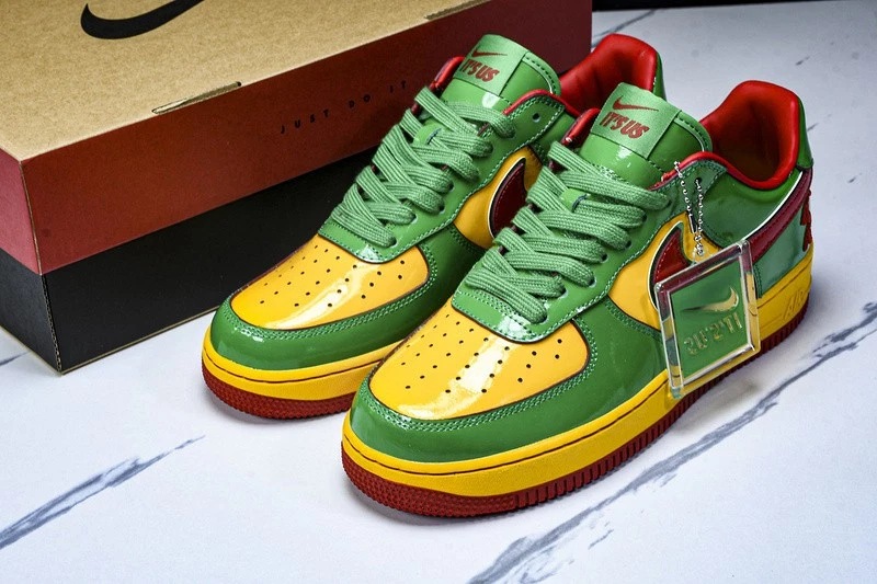 Nike Air Force 1 Low Lil Yachty Concrete Boys Lucky Green IH4383-300 talla para hombre Foto 2 de 4