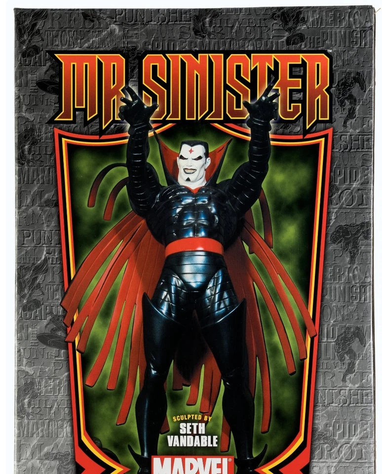 NUEVO/SELLADO Bowen Designs Mr. Sinister Edición Limitada Estatua Pintada #166/900 Busto Foto 3 de 4