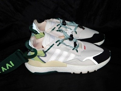 Adidas Size 9.5 43.5 NWT IVY Park x Nite Jogger Sneakers NEW White Green Black