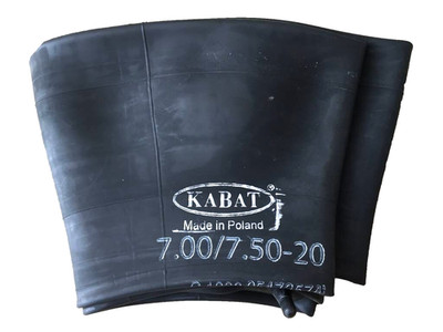 7.50-20 Schlauch - Kabat - TR15 Ventil  7.00-20 TR15 gerades Gummiventil