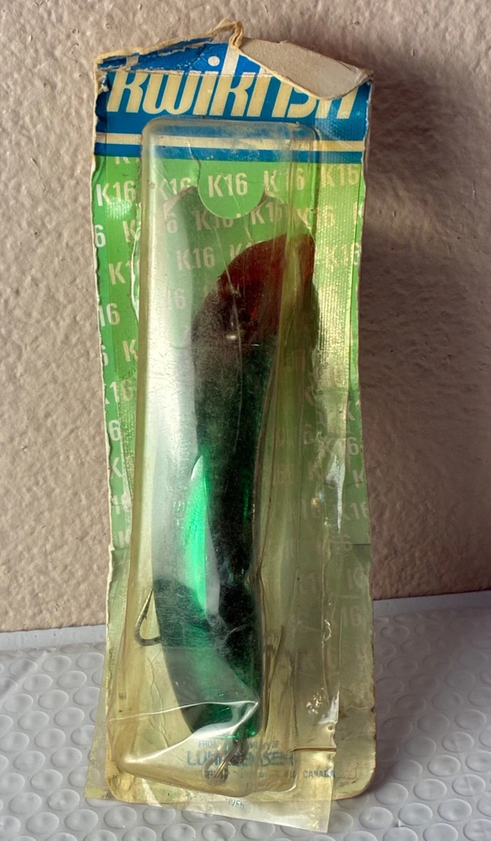 Leurre Luhr Jensen K16 Kwikfish Mardi Gras - Rare Pour Collectionneur - Neuf