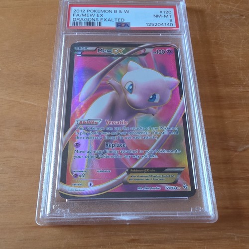Mew-EX graded PSA 8 for sale on eBay