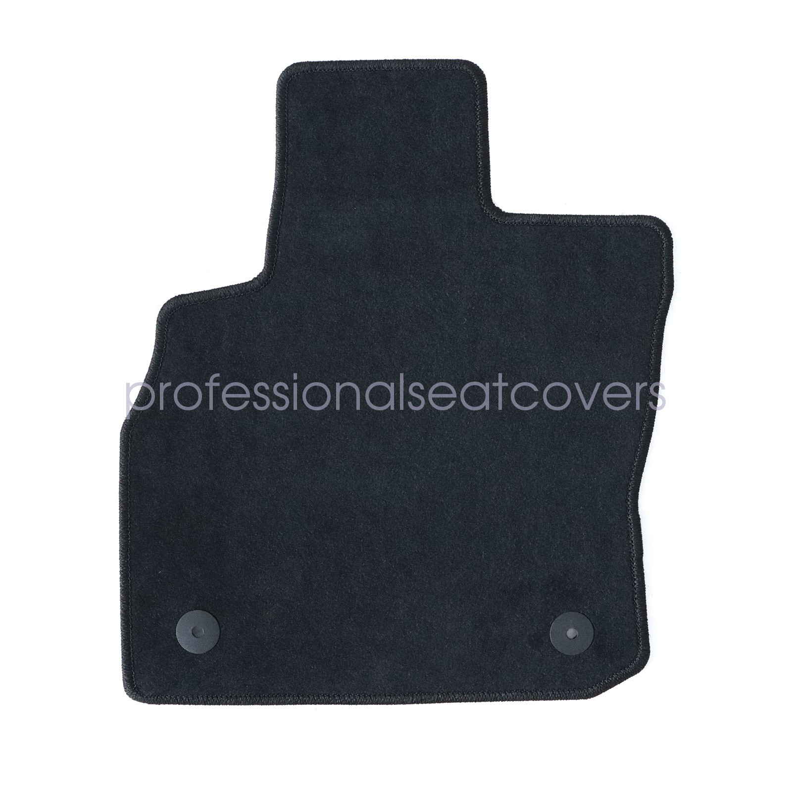 Front & Rear Floor Mats Carpet Waterproof Black Velour For 2019-2025 Audi Q3