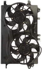 APDTY 732277 Radiator & AC Condenser Cooling Fan Motor Blade Shroud Assembly