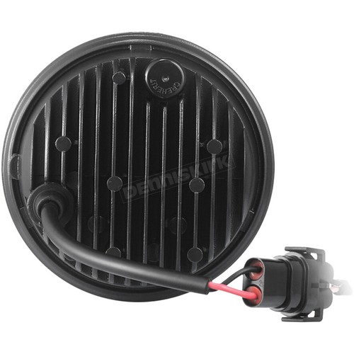 PathFinderLED Chrome 4 1/2 in. Modern LED Passing Lamps - HDPL4C - Picture 3 of 3