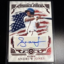 2025 Panini Boys of Summer Andruw Jones ABS-AJO /49 Atlanta Braves