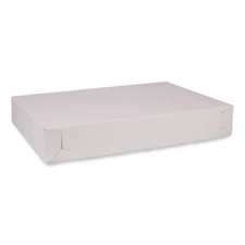 Southern Champion Tray 1995 Bakery Boxes, Standard, 26 X 18.5 X 4, White, Paper,
